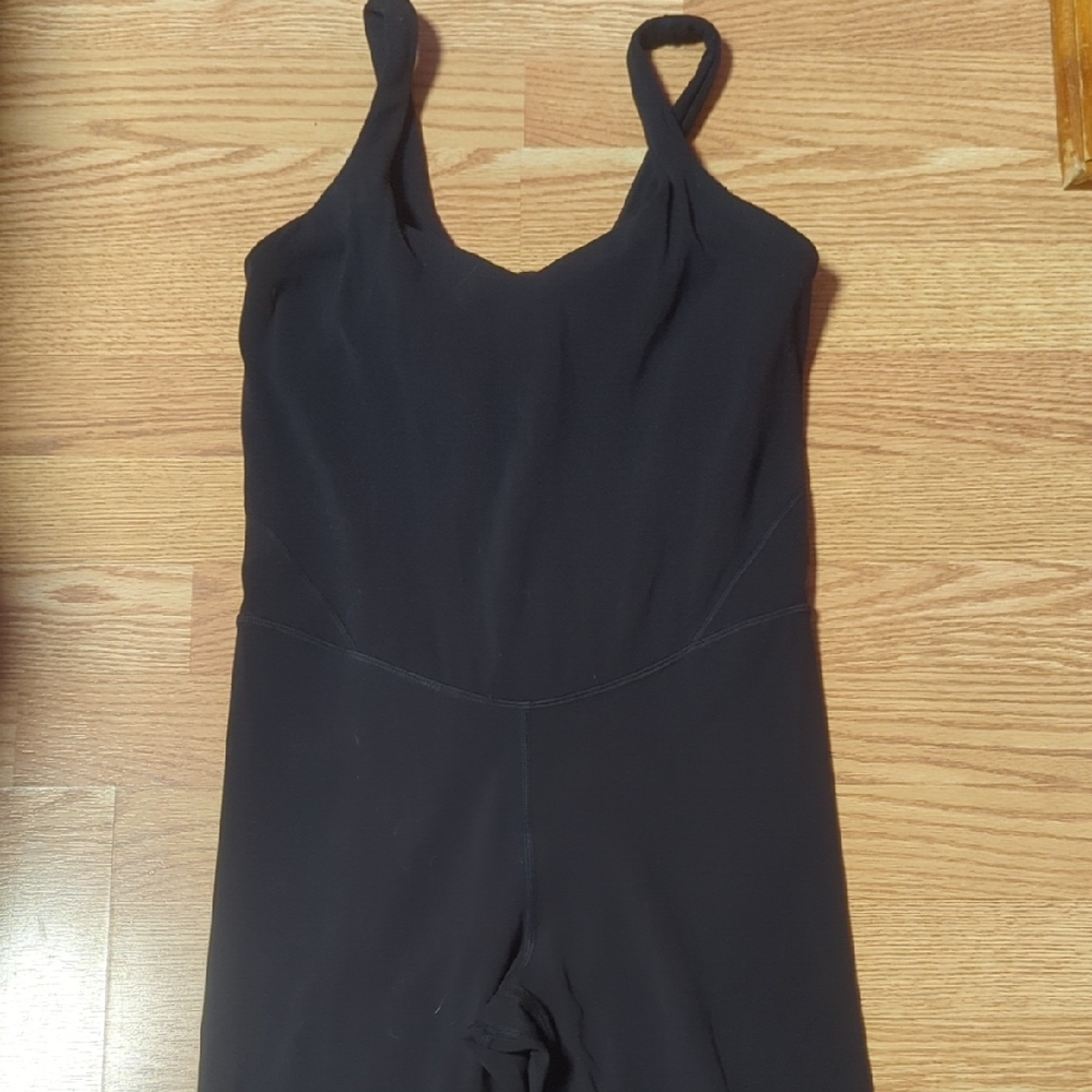 Lululemon Black Sleeveless Jumpsuit